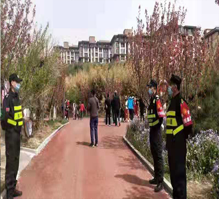 晋源分公司玉泉山樱花节勤务
